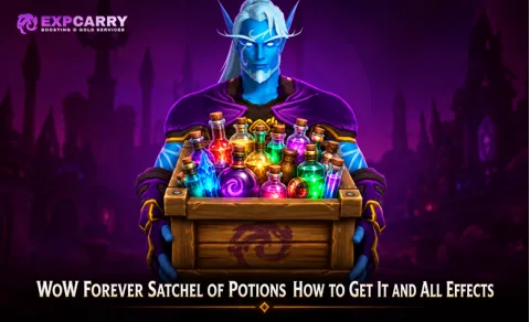 WoW Forever Sacoche de potions Obtention et tous les effets