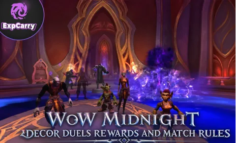 Recompensas y reglas de los duelos de decoración de WoW Midnight