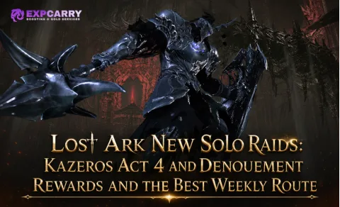 Nuevas incursiones en solitario de Lost Ark: recompensas del acto 4 de Kazeros y Denouement, y mejor ruta semanal