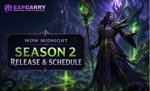 Fecha de lanzamiento y calendario completo de la temporada 2 de WoW Midnight