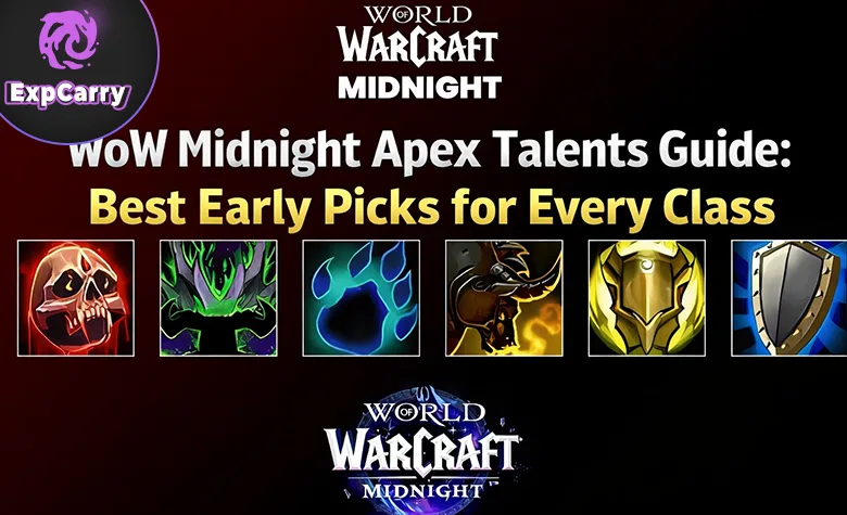 Guide des talents Apex de WoW Midnight : meilleurs choix de départ pour chaque classe Guide des talents Apex de WoW Midnight : meilleurs choix de départ pour chaque classe