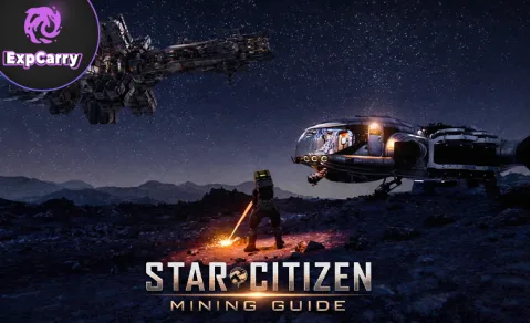 Guide du minage dans Star Citizen : vaisseaux, minerais, lasers et lieux
