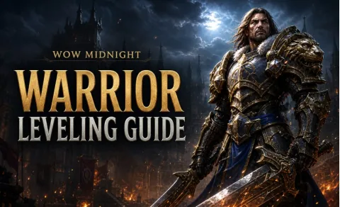 Guía de leveo del Guerrero en WoW Midnight del 1 al 90: mejor especialización, talentos y rotación