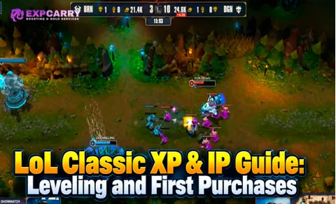 LoL Classic Guide XP et IP : niveaux et premiers achats