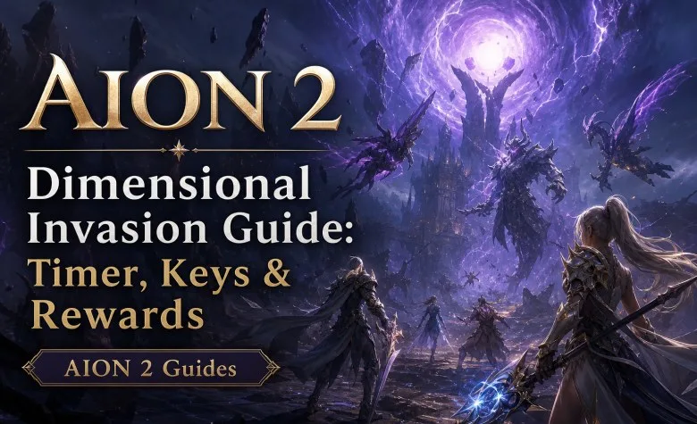 AION 2 Dimensional Invasion: Timer, Keys & Belohnungen AION 2 Dimensional Invasion: Timer, Keys & Belohnungen