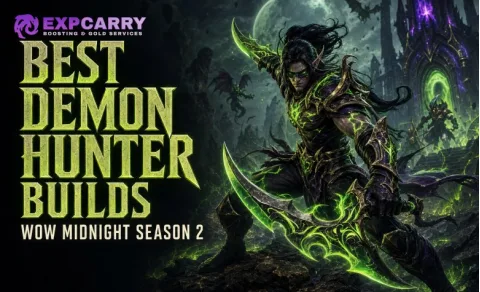 Mejores builds de cazador de demonios en WoW Midnight Temporada 2