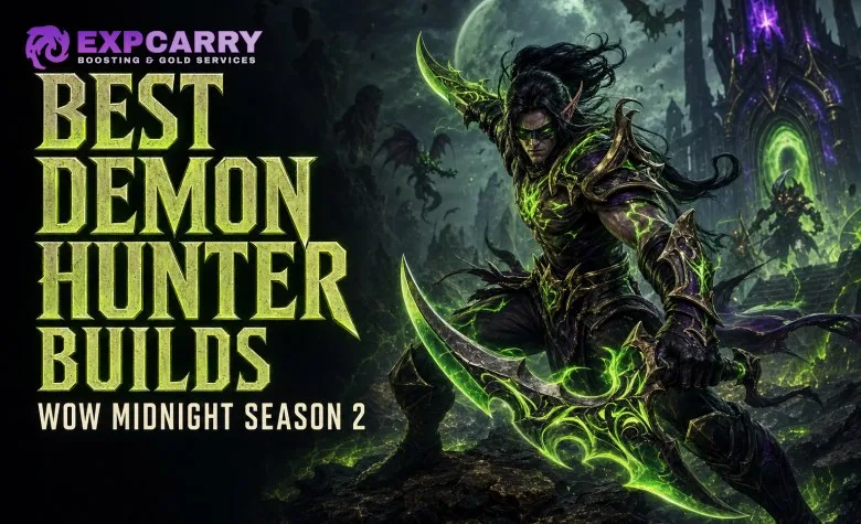 Mejores builds de cazador de demonios en WoW Midnight Temporada 2