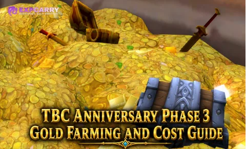 Guía de farmeo de oro y costes de la fase 3 de TBC Anniversary