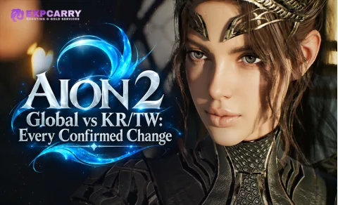 AION 2 Global vs KR/TW: todos los cambios confirmados