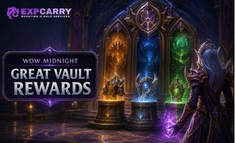 Récompenses du Grand coffre de la saison 2 : raid, Mythique+ et Gouffres