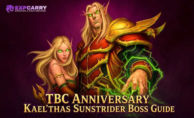 Guía del jefe Kael'thas Caminante del Sol en TBC Anniversary