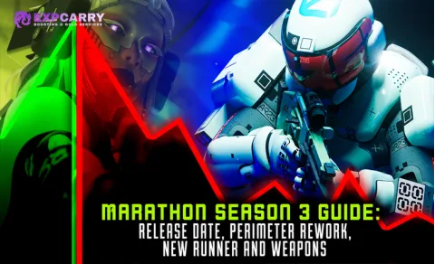 Guía de la temporada 3 de Marathon: fecha de lanzamiento, rediseño de Perimeter, nuevo Runner y armas