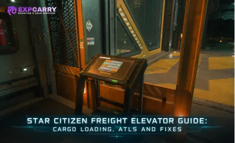 Guide des ascenseurs de fret dans Star Citizen : chargement, ATLS et solutions