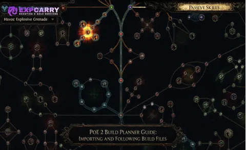 Guide du planificateur de builds PoE 2 : importer et suivre des fichiers de build