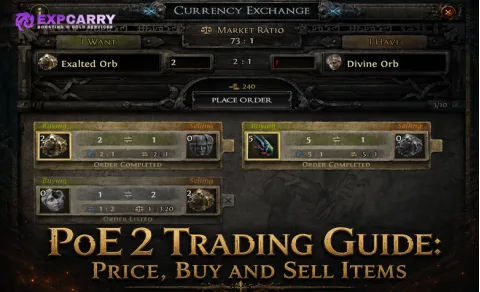 Guía de comercio de PoE 2: valorar, comprar y vender objetos