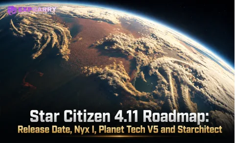 Feuille de route de Star Citizen 4.11 : date de sortie, Nyx I, Planet Tech V5 et Starchitect