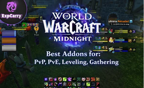 Meilleurs addons pour WoW Midnight : PvP, PvE, montée en niveau et récolte