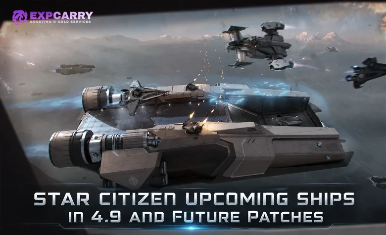 Próximas naves de Star Citizen en la 4.9 y en futuros parches