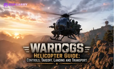 Guía del helicóptero de WARDOGS: controles, despegue, aterrizaje y transporte