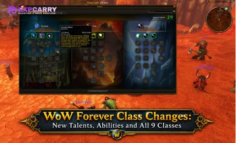 WoW Forever: cambios de clase, nuevos talentos, habilidades y novedades de la beta