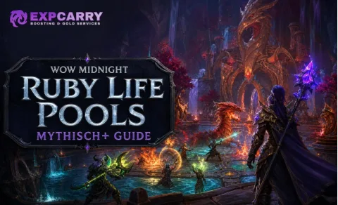 Guide Mythique+ des Bassins Rubis pour la saison 2 de Midnight
