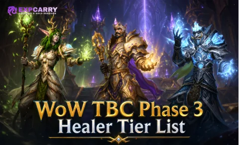 Tier list de sanadores de WoW TBC Phase 3