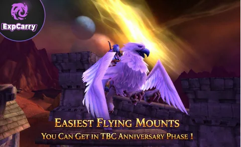 Montures volantes les plus faciles à obtenir dans TBC Anniversary