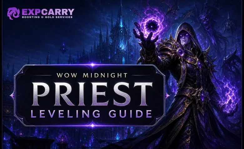 Guide de montée en niveau du prêtre dans WoW Midnight, niveaux 1 à 90 : meilleure spécialisation, talents et rotation