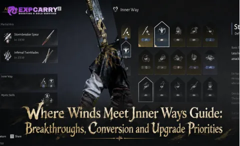Guía de las Vías interiores de Where Winds Meet: avances, conversión y prioridades de mejora