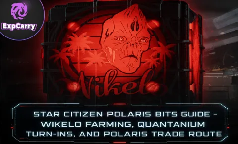Guide des Polaris Bits dans Star Citizen : farm Wikelo, livraisons de Quantanium et échange contre le Polaris