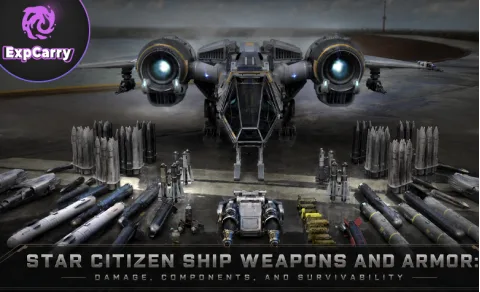 Armas y blindaje de naves en Star Citizen: daño, componentes y supervivencia