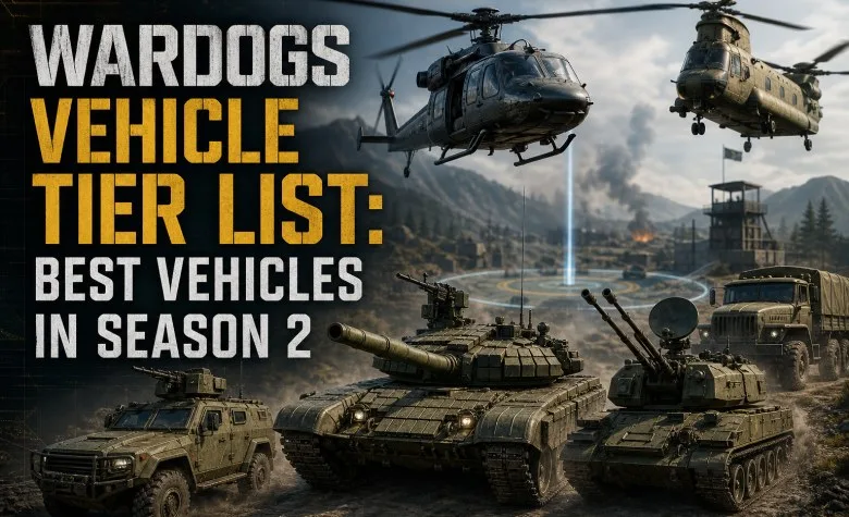 WARDOGS Fahrzeug Tier List: Beste Fahrzeuge in Season 2