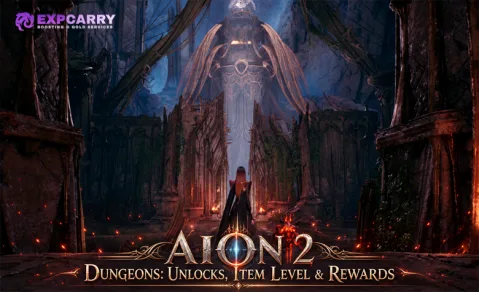 Mazmorras de AION 2: desbloqueos, nivel de objeto y recompensas