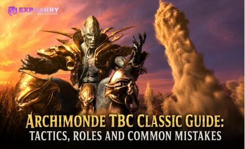Guía de Archimonde en TBC Classic: tácticas, roles y errores frecuentes