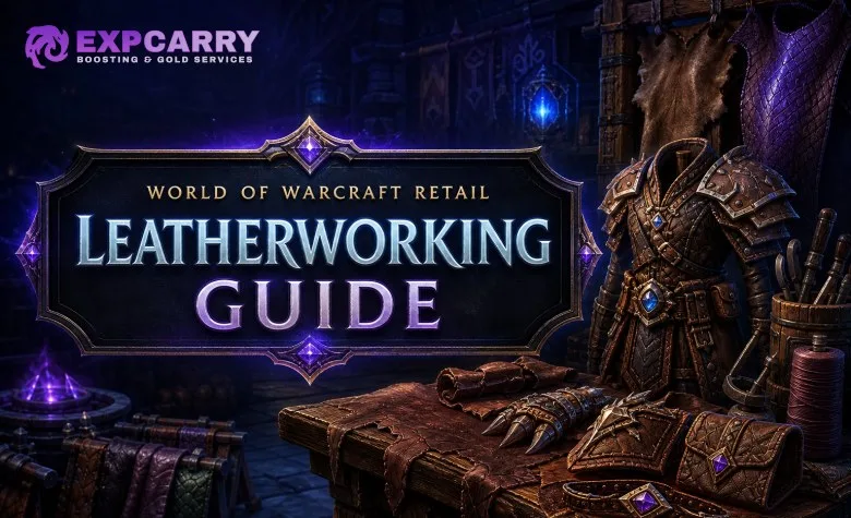 Guía de Peletería en WoW Midnight: subir de nivel, especializaciones y fabricación