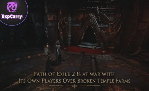 Path of Exile 2 est en guerre contre ses joueurs à cause des farms abusifs du Temple