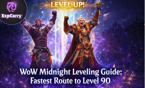Guide de leveling WoW Midnight : atteindre le niveau 90 rapidement