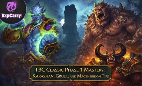 Guide de maîtrise du Tier 4 de TBC Classic : Karazhan, Gruul et Magtheridon