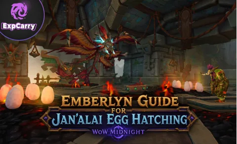 Guía de Emberlyn para la eclosión de huevos de Jan'alai en WoW Midnight