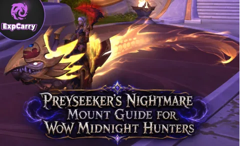 Guía de la montura Preyseeker's Nightmare para cazadores de WoW Midnight
