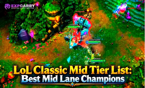 LoL Classic Tier List Mid : les meilleurs champions de la voie du milieu