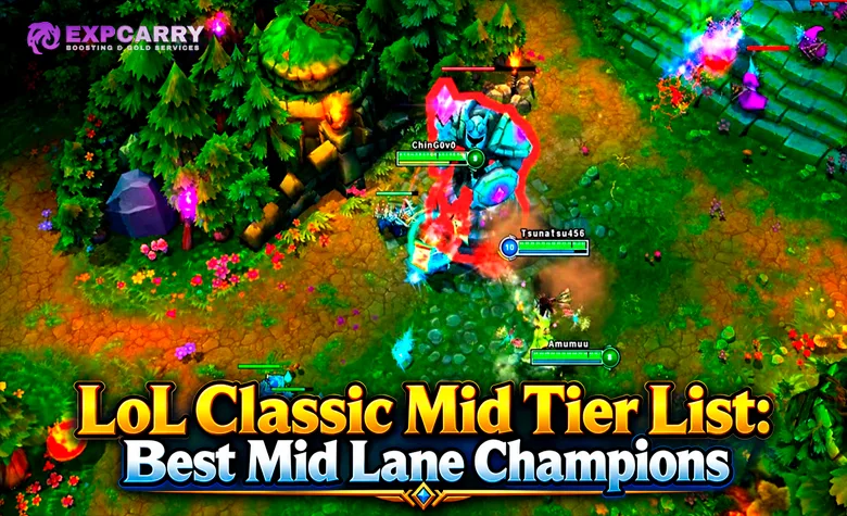 LoL Classic Tier List Mid : les meilleurs champions de la voie du milieu