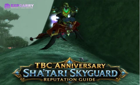 Guía de reputación del Sha'tari Skyguard en TBC Anniversary