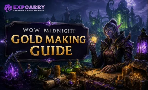 Guía para ganar oro en WoW Midnight: mejores farmeos, profesiones y métodos de la casa de subastas