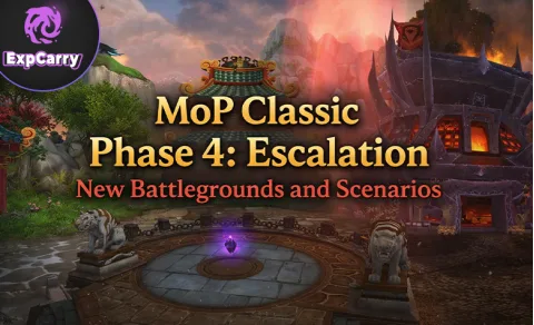 MoP Classic Phase 4 : Escalation – nouveaux champs de bataille et scénarios