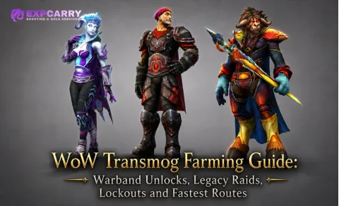 Guide de farm de transmogrification WoW : déblocages du bataillon, raids héritage, verrouillages et itinéraires rapides
