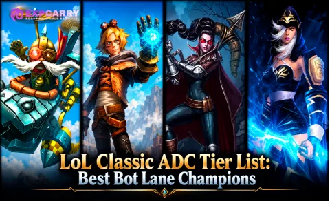 LoL Classic Tier List ADC : les meilleurs champions de la voie du bas