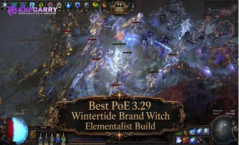 Mejor build de Bruja Elementalista Wintertide Brand para PoE 3.29