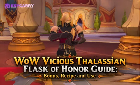 Guide de la fiole vicieuse thalassienne d’honneur dans WoW : bonus, recette et utilisation