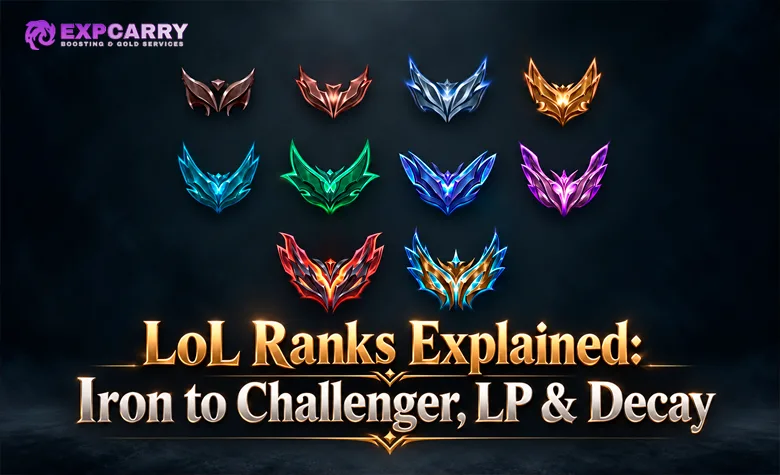 LoL Ränge erklärt: Eisen bis Herausforderer, LP & Verfall LoL Ränge erklärt: Eisen bis Herausforderer, LP & Verfall